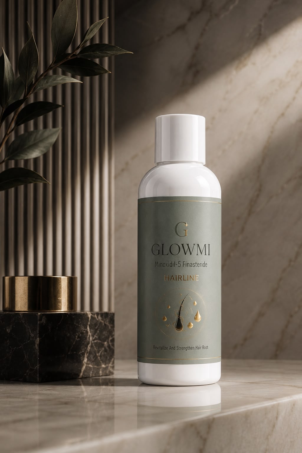 GLOWMI Hairline – Minoxidil + Finasteride Hair Solution
