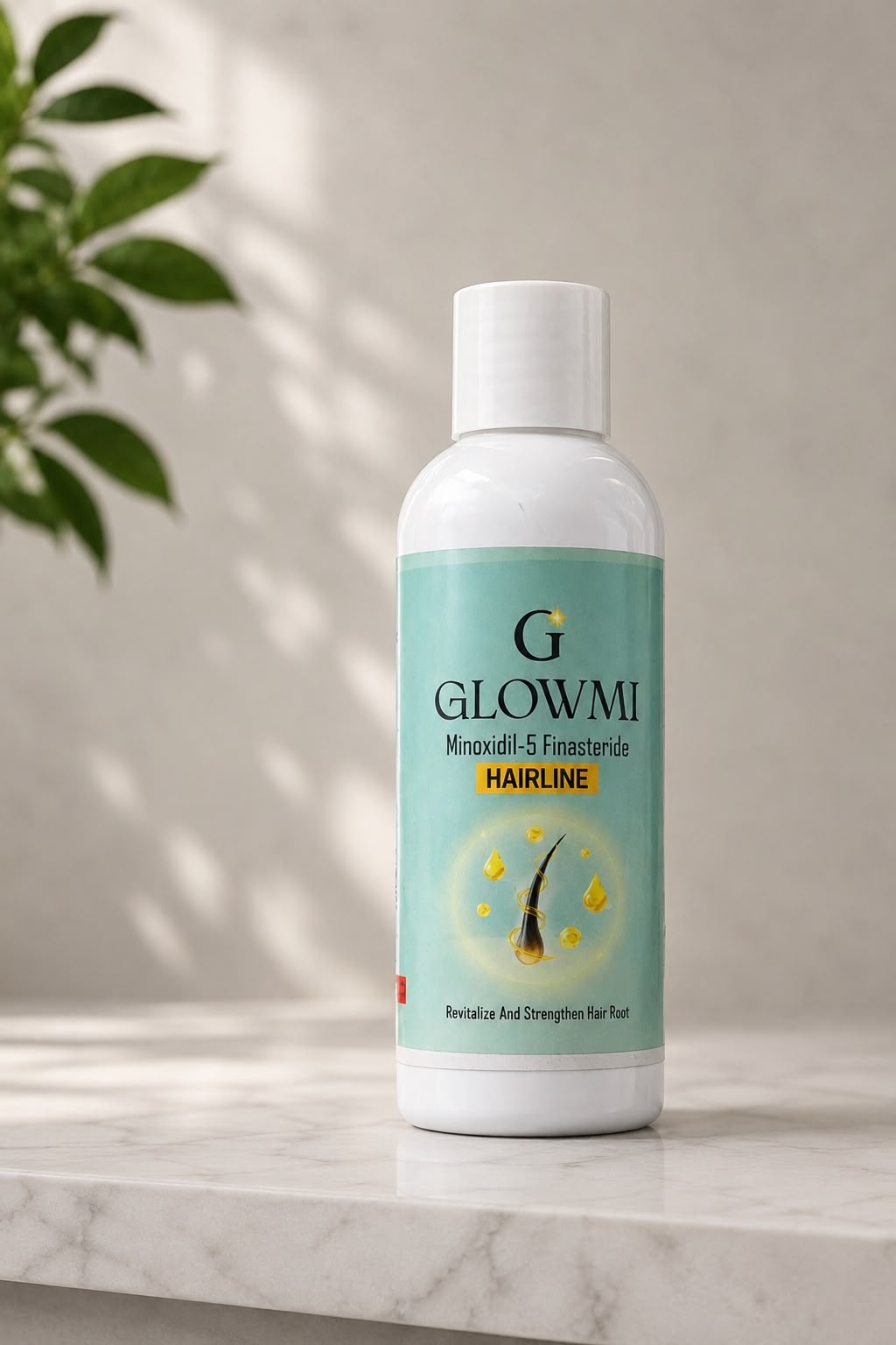 GLOWMI Hairline – Minoxidil + Finasteride Hair Solution